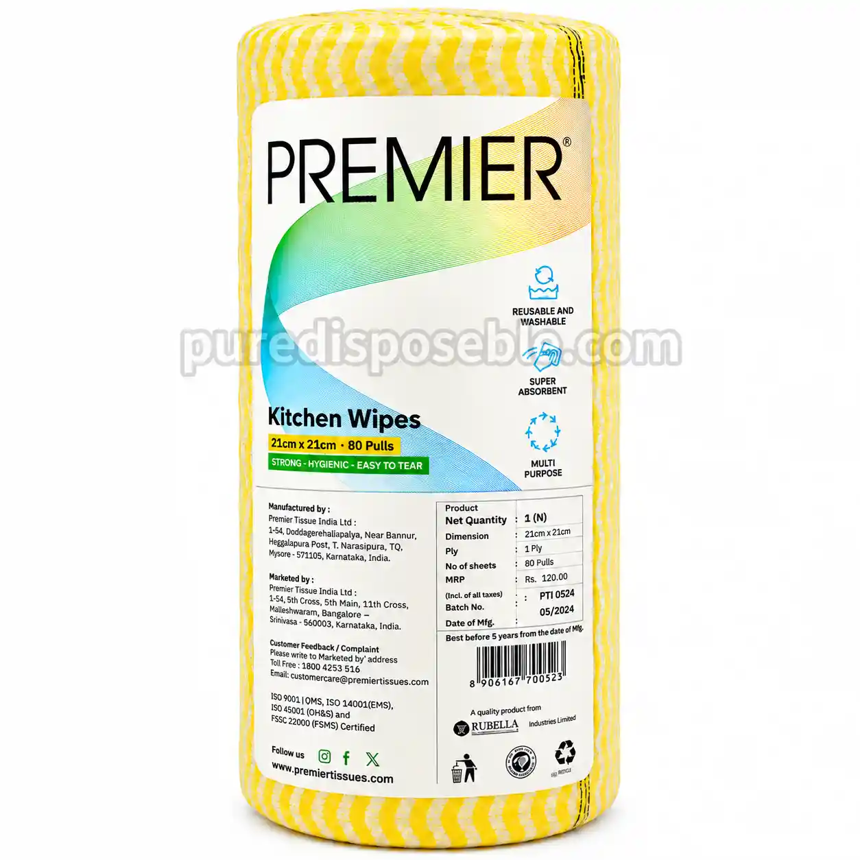 PREMIER K.WIPES