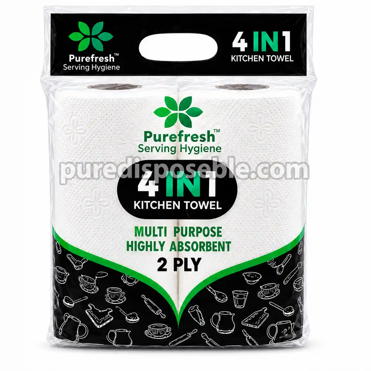 PUREFRESH 4 IN 1 KITCHEN ROLL