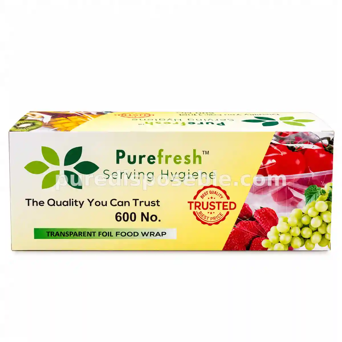 PUREFRESH 600 NO CLING WRAP